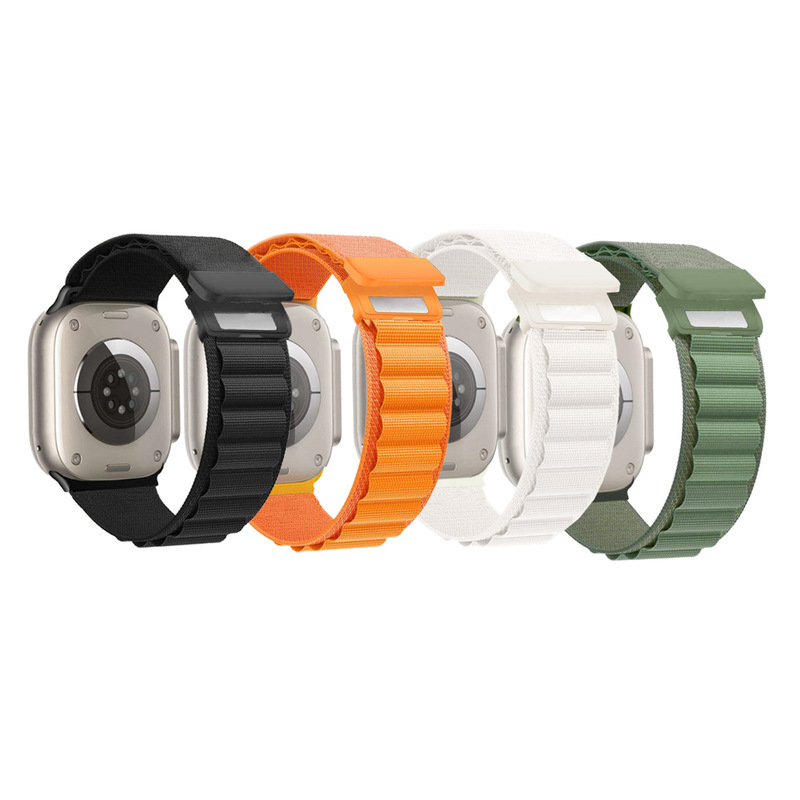 Applicable to Huami Aazfit Bip/Bip Lite strap GTR3/3Pro nylon wave pattern magnetic buckle strap