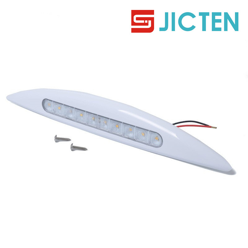 RV luz parasol luz puerta corredor luz RV yate luz al aire libre 12V/24V negro blanco LED 5W Super brillante