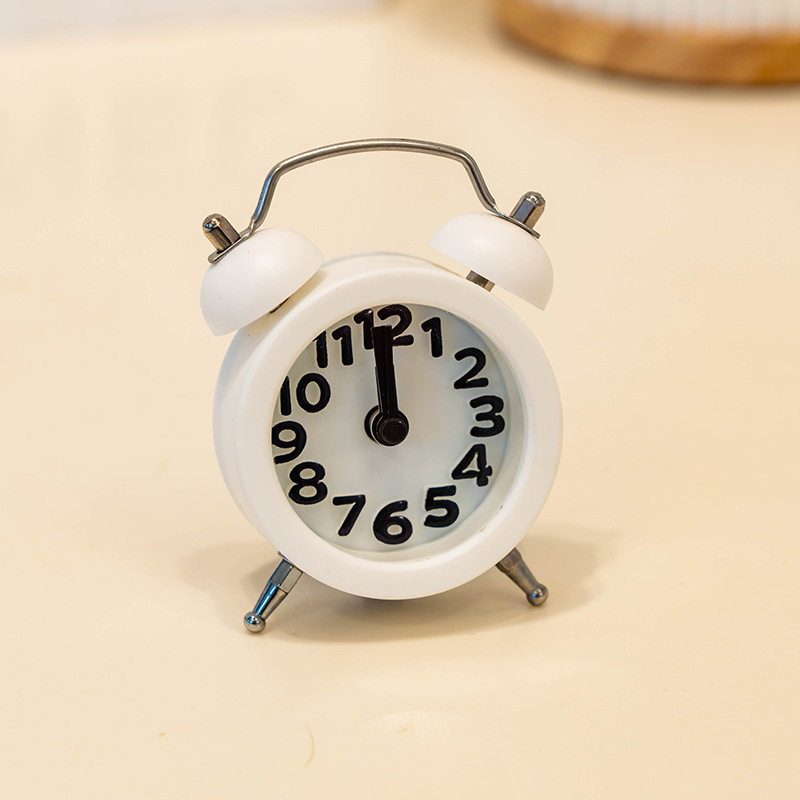Directo de fábrica simple mini despertador lindo Internet celebridad dormitorio estudiante niños reloj despertador creativo