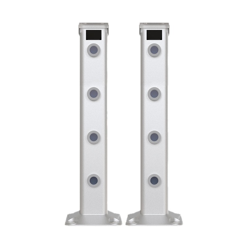 三光束防盗报警器 礼安ABI-J1003 激光对射100米周界入侵探测器