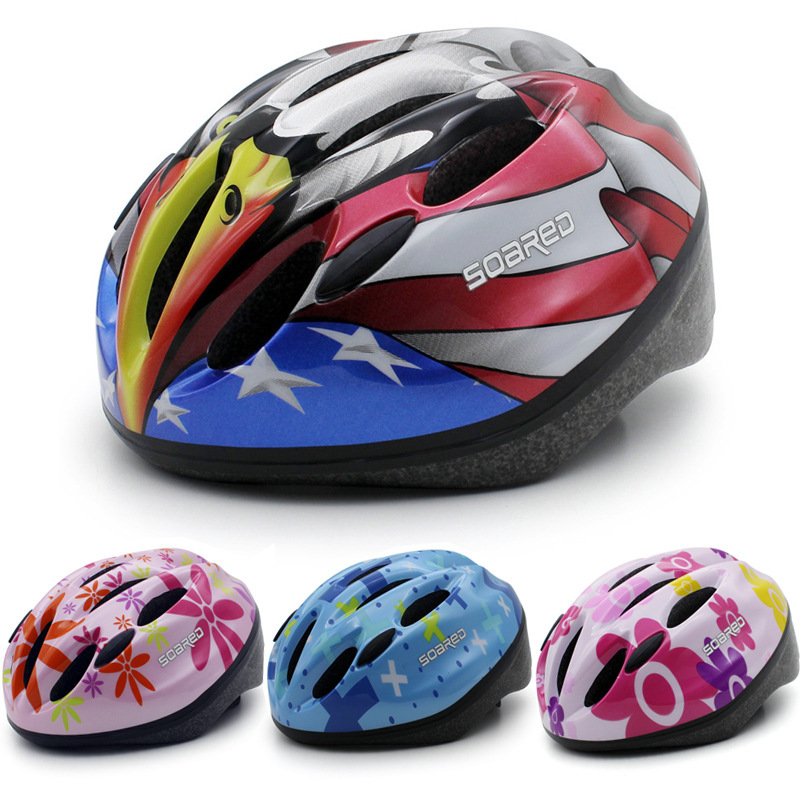 Niños medio niños casco protección casco de patinaje sobre ruedas para niños bicicleta scooter coche de equilibrio