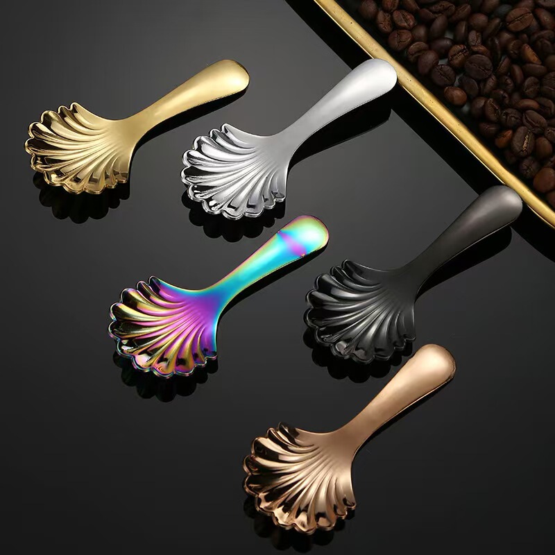 High Quality Stainless Steel Baby Children's Spoon Fork Round Head Spoon Dining Small Spoon Cute Portable suit Tableware Spoon