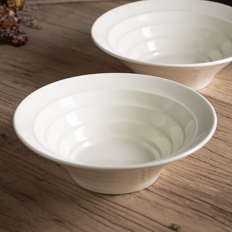 Relieve creativo ensalada casera bolos de postre bolos de bocadillos simple estilo retro bolos de cubiertos de cerámica de color sólido bolos de cubierta