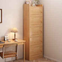 实木书柜家用收纳柜子储物柜客厅展示柜多功能置物架简易落地书架