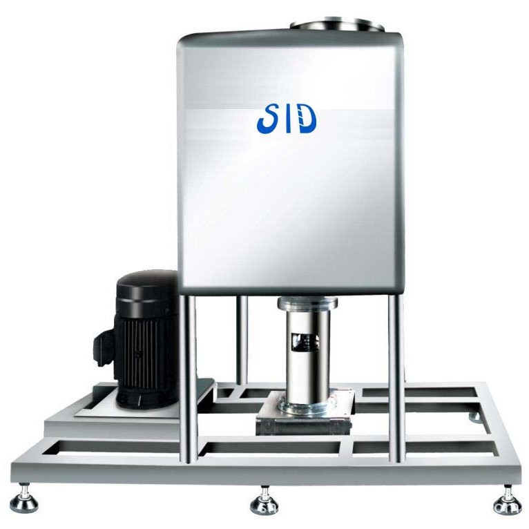 硫酸钡浆料表面处理改性包覆分散机 双入口粉剂处理机