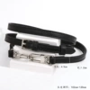 Black bag strap, 1.2cm