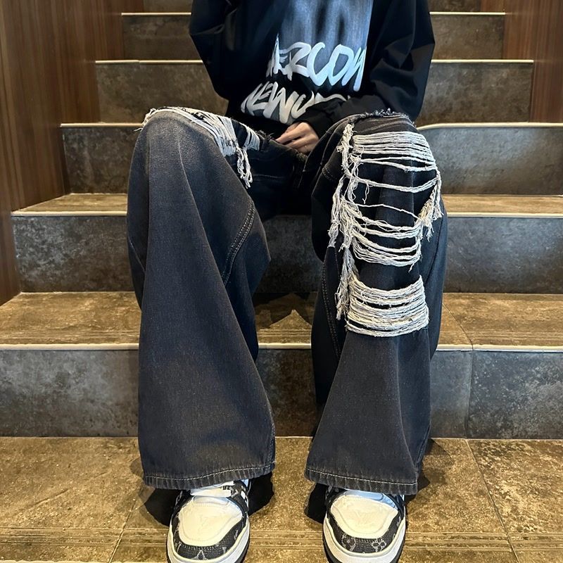 Retro autumn jeans