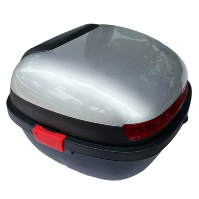 for Yadea, Aima, Tailing, Luyuan, Motorcycle trunk - silver-large-size