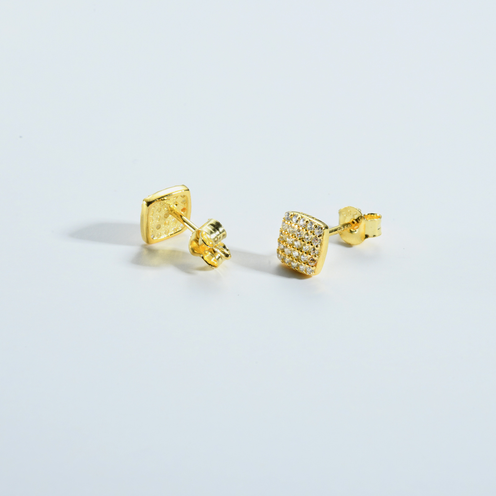 4g Weight 0.05µm-0.08µm Gold Plating Thickness Electroplating Gold Plating Process 925 Sterling Silver Ear Needle Material 18K Real Gold Plated, Platinum Plated Plating Material Zircon Inlay Material Ear Studs Classification 1 Pair Quantity Holiday, Daily Occasion 925 Sterling Silver Material Round, Square, Water Droplets Pattern Women's Gender Simple Style, Shiny Style Inlay Craft 1 Pair 925 Sterling Silver Zircon Round Square Water Droplets Ear Studs 2