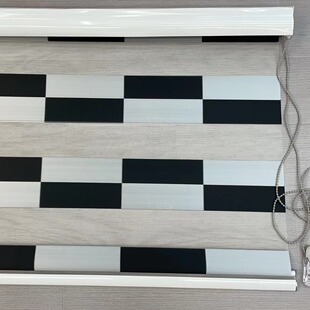 Small Cover Black and White Living Room Office Kitchen Horse Curtain Soft Gauze Curtain Roller Blinds Blinds Curtain Retail and Wholesale Manufacturers