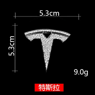 Wheel, Diamond-Encrusted Decorative Stickers, Other Automotive Interior Supplies - tesla