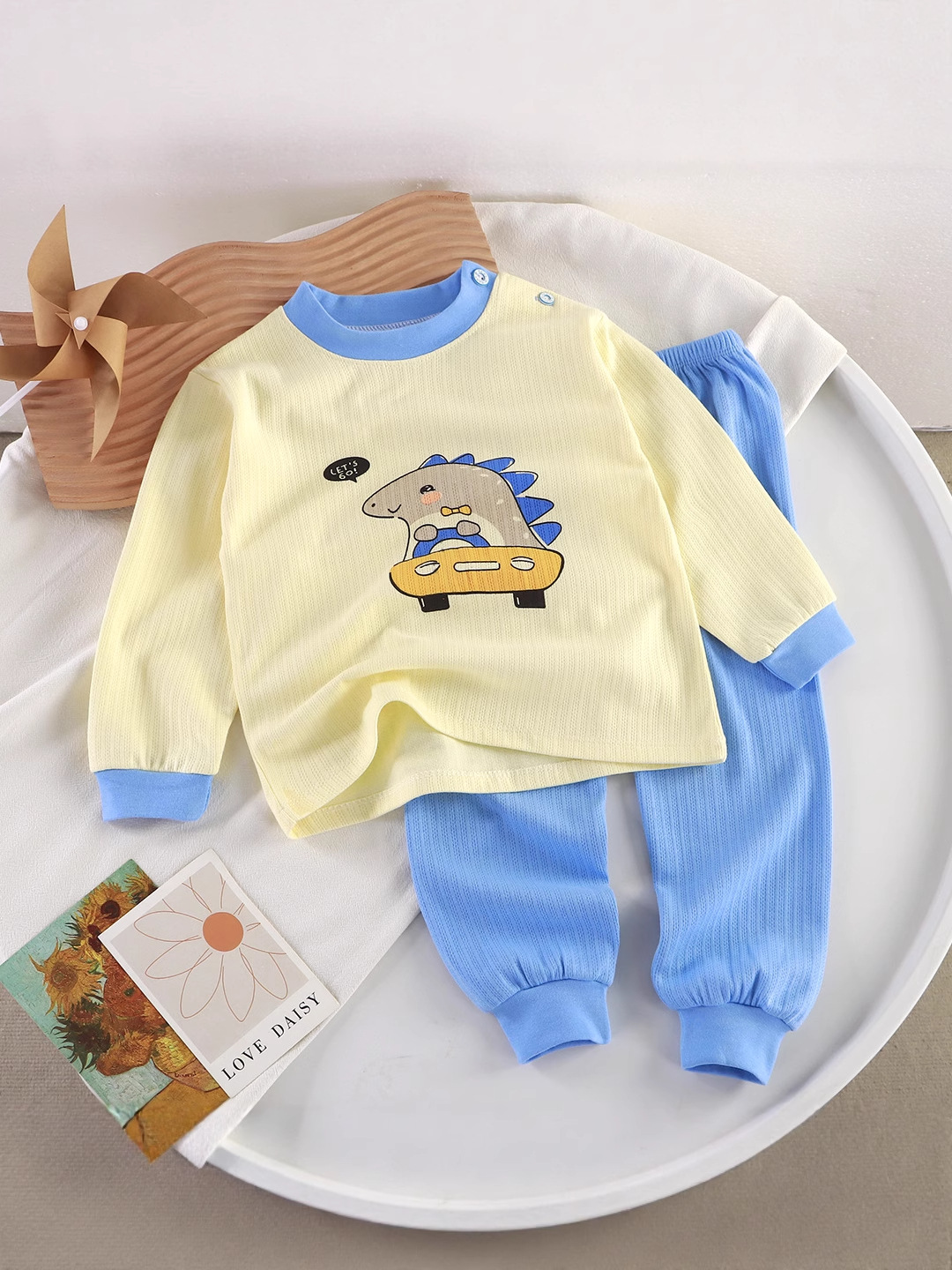 [personalizada] ropa interior infantil, abrigo de algodón para niños y niñas, abrigo de bebé, pantalones de pijama, ropa para el hogar