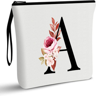 Amazon Cosmetic Bag Pencil Bag Canvas Storage Bag Toiletry Bag Stationery Bag Linen Bag Cotton and Linen Cosmetic Stationery Bag