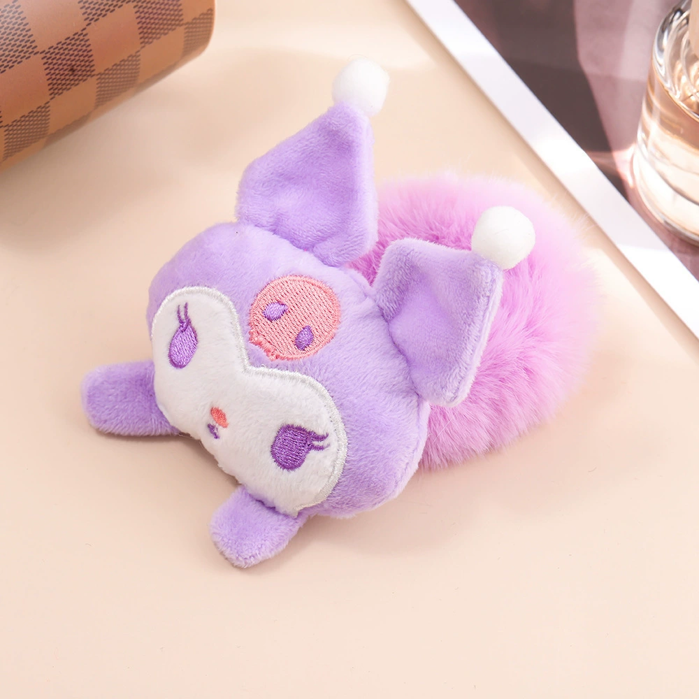 Детский плюшевый ободок (Sanrio), для умывания и декора, мягкий, с героями Kuromi/ My Melody