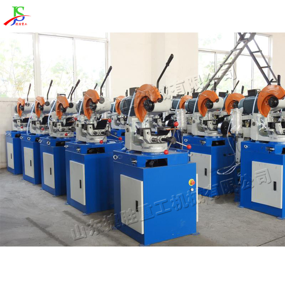 acero inoxidable mesa sierra circular metálica máquina de corte automático rotativa máquina de corte de tubería cuadrada de baño automotriz máquina de corte de tubería circular