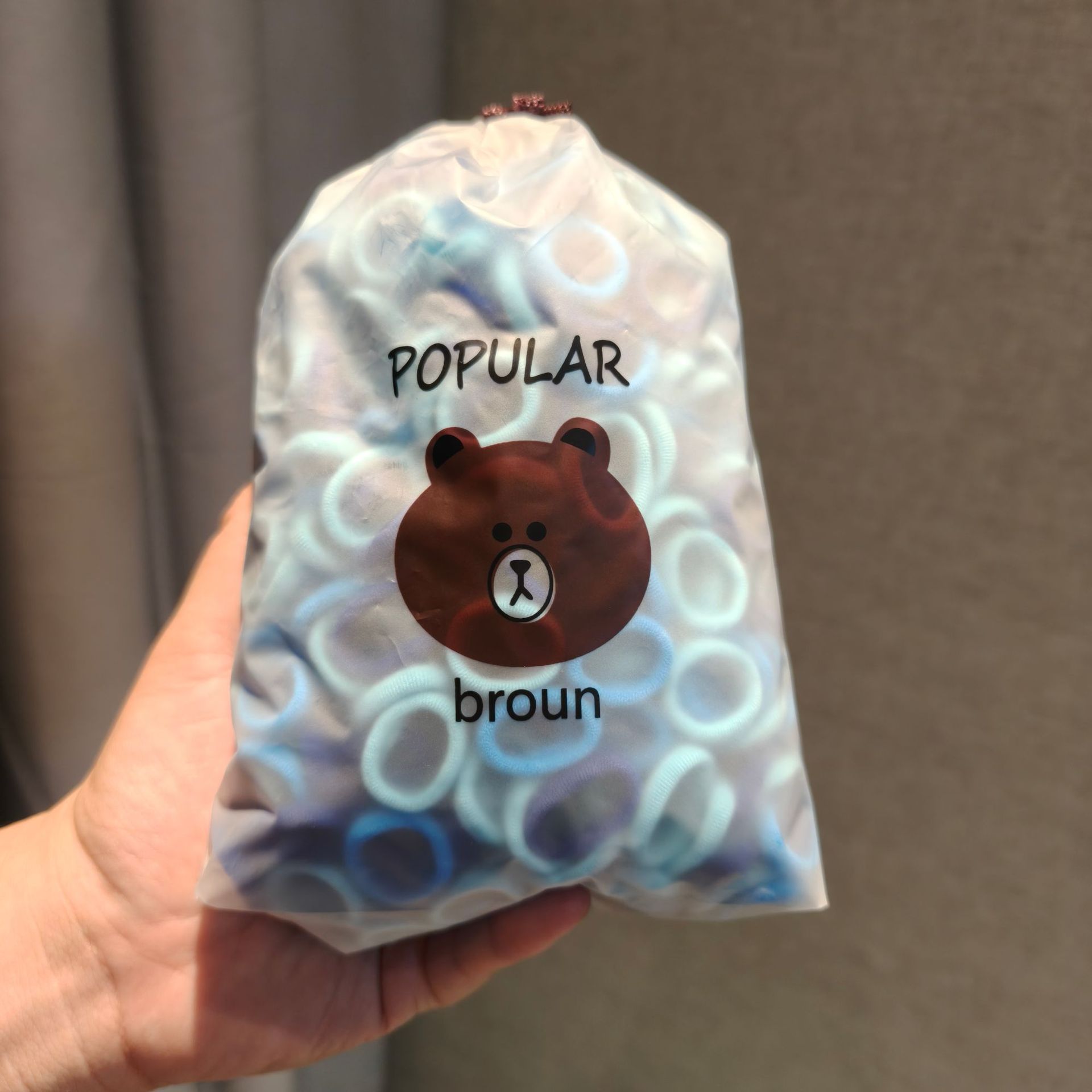 블루 500 곰 가방