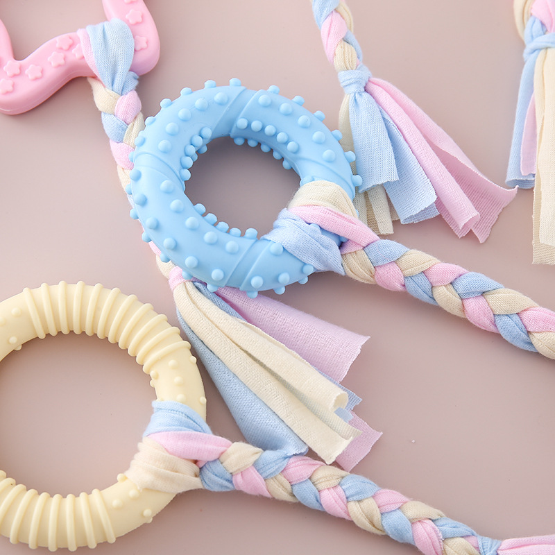 소형 및 중형견, 강아지, 대형견, 물기 방지 강아지, 자가 자극 젖니가 남을 위한 애완동물 용품을 위한 TPR 개 젖니 장난감, 재고 있음