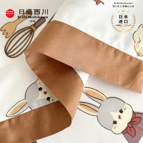 Cotton children's pillowcase pillow set 100 pure cotton single pair 40x60 baby baby 30x50 home use