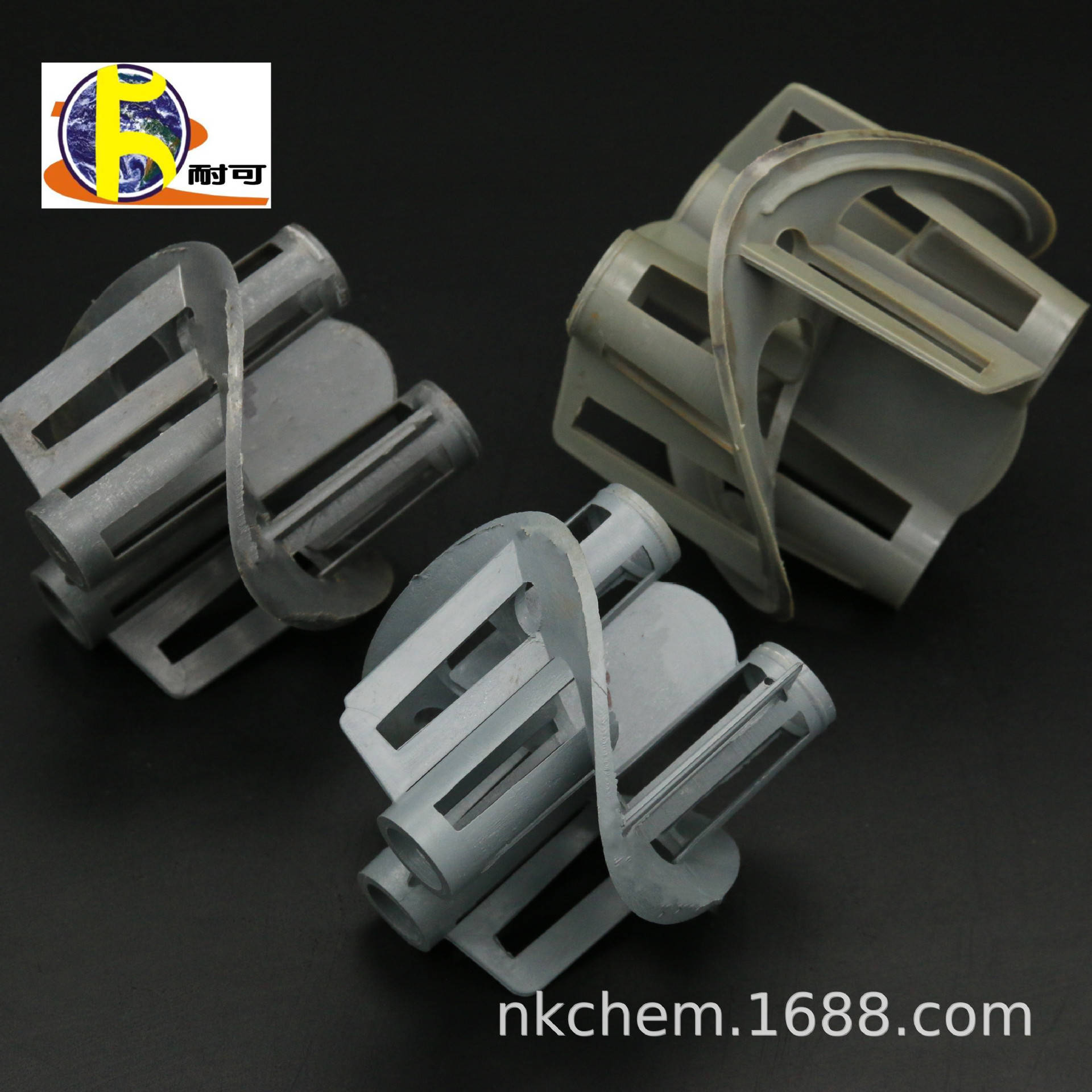 耐可化工100mm90mm76mm50mm塑料海尔环聚丙烯材质吸收塔用耐腐蚀