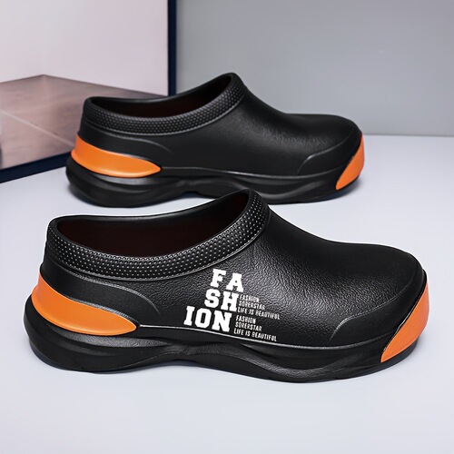 Lightweight EVA Slip-On Mu & Clogs - Solid Color Round