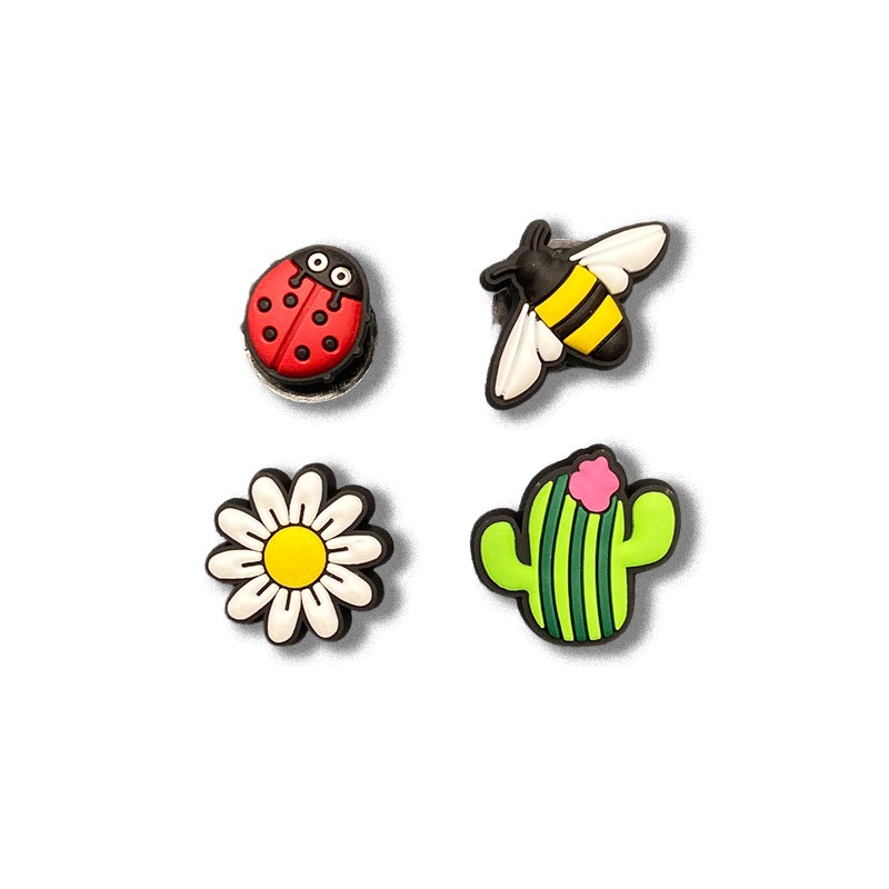 新しい下駄花シリコーン靴バックルソフト接着剤 diy 靴アクセサリー取り外し可能なアクセサリー工場卸売モール同じスタイル