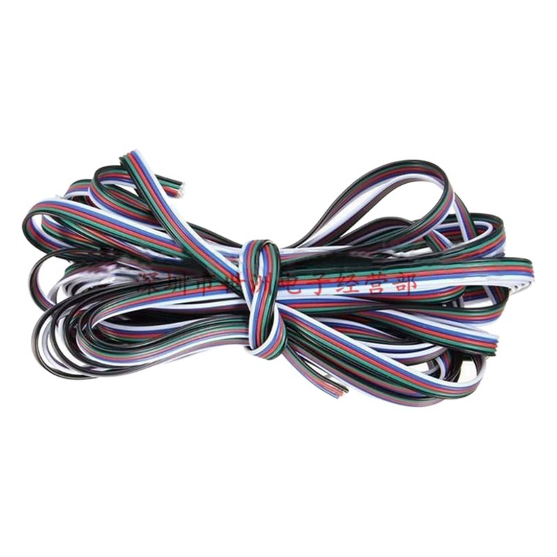 Светодиодная лента соединительная линия 2Pin 3pin 4PIN 5pin цветная линия RGB RGBW полоса удлинительная линия 22AW