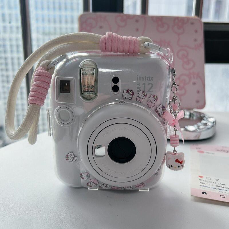 Polaroid Protective Case Mini12/11 Mini Se Storage Crystal Case Lanyard Suitable for Fuji Camera Protective Case