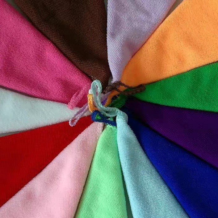 Microfiber Towel Thickeneded Square Towel Housekeeping Cleaning Towel Rag Absorbent Thickeneded Housekeeping Cleaning Rag