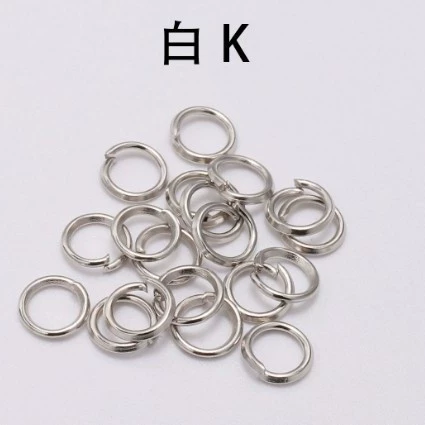 DIY аксессуары открытое железное кольцо соединительное кольцо золотого/серебряного/белого цвета/gun black ancient copper оптовая