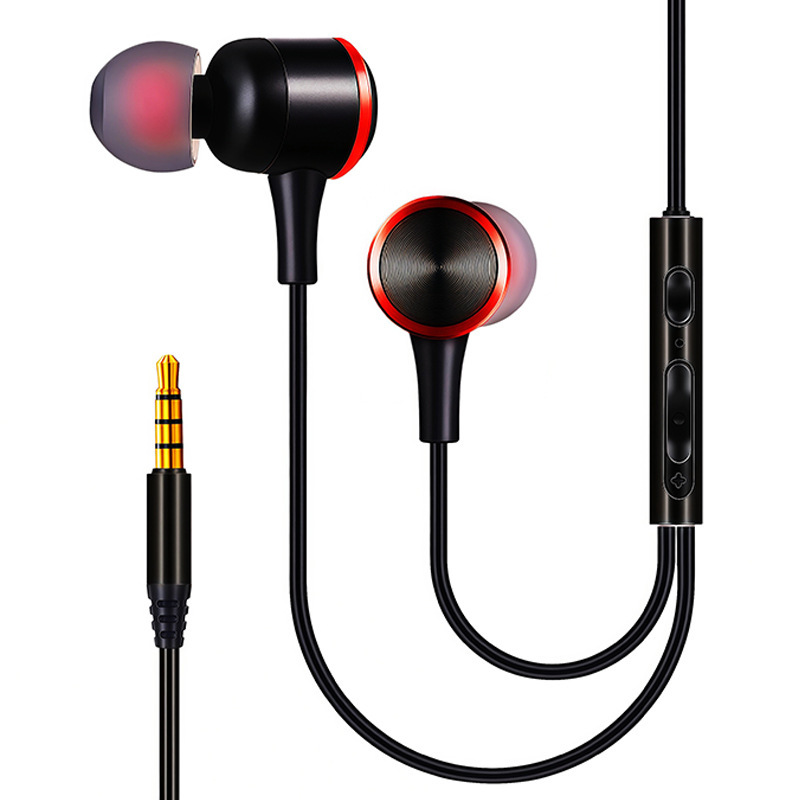タイプ有線ヘッドフォン重低音 e スポーツ携帯電話スポーツヘッドセット Apple 15 Huawei 60 丸穴卸売に適しています|undefined