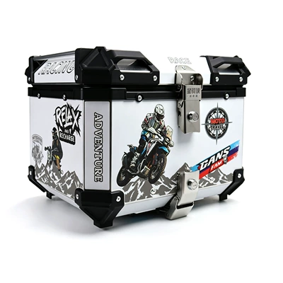 Motorcycle trunk — Rider Motorcycle Alloy Tail Box