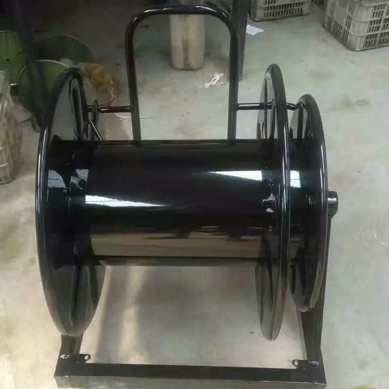 厂家批发背带手持电缆收放线绕线器工程线缆收放架户外线缆收纳盘