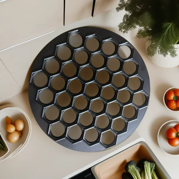 Cross-Border Wonton Wrappers, Handmade Decorative Dumpling Molds, Dumpling Making Tools, Steamed Bun Steamer Paper