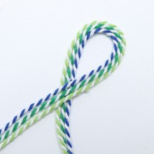 现货双色棉绳圣诞绳子 1-5mmdiy手工编织包装绳编织挂毯绳
