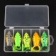 Lifelike Frog Lures 10 colors Soft Plastic Frog Lures  Fresh Water Bass Swimbait Tackle Gear