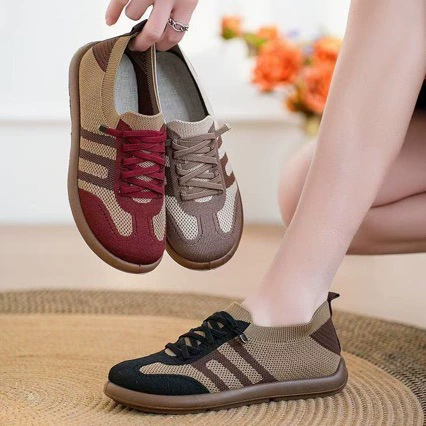 Немецкая обувь весна и лето новые модные ретро спортивные дикие легкие и удобные повседневные нескользящие и дышащие женские туфли