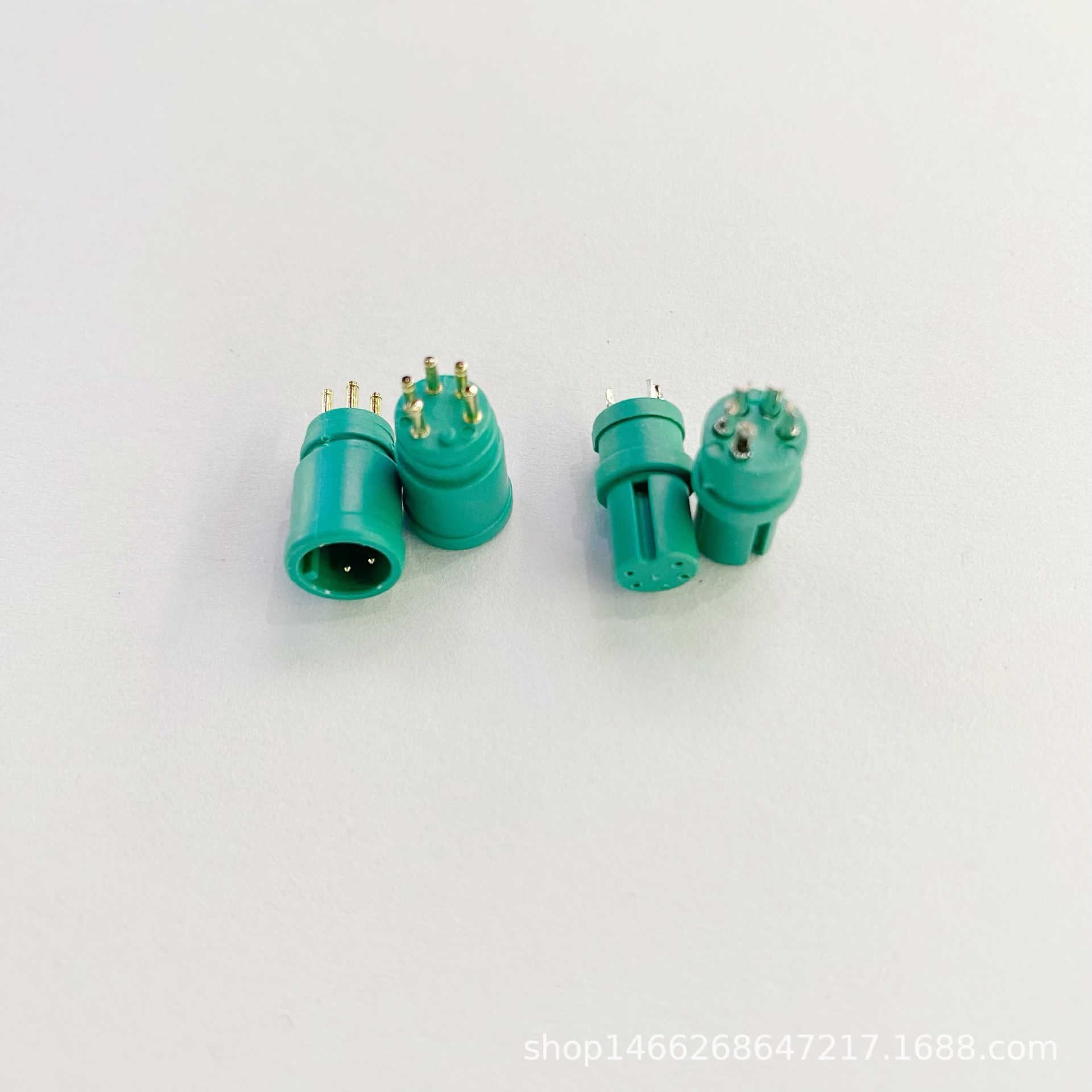 低价供应M8  5P防水连接器 防水插头 M8防水接头 5P公母接头绿色