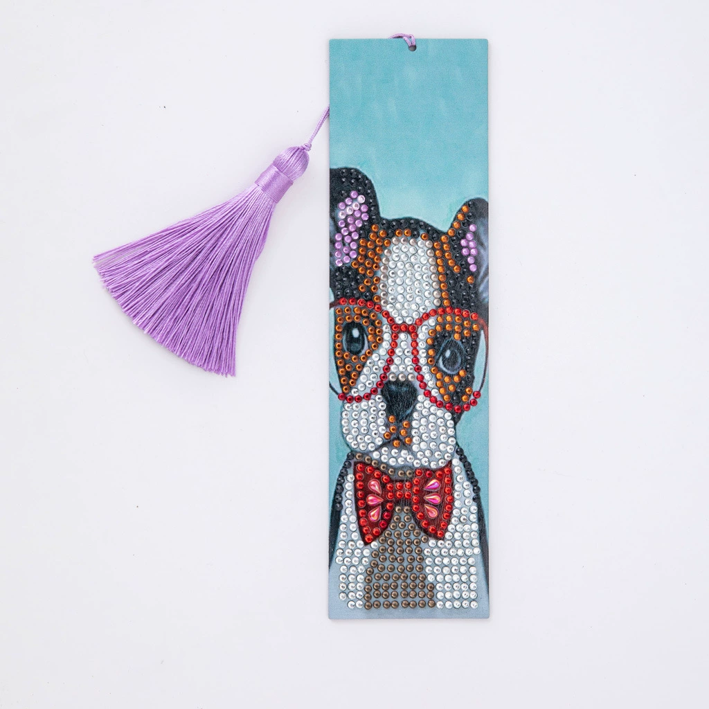 Diamond painted set with tassels, 1 pieces, DIY, print