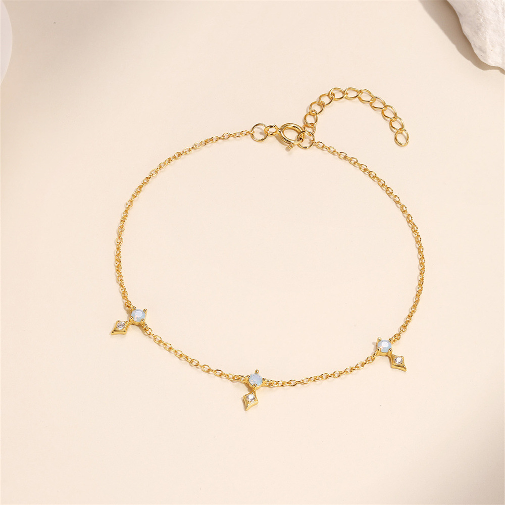 925 Sterling Silver Material Geometric Pattern 925 Sterling Silver Geometric 925 Sterling Silver Cable Chain Bracelets