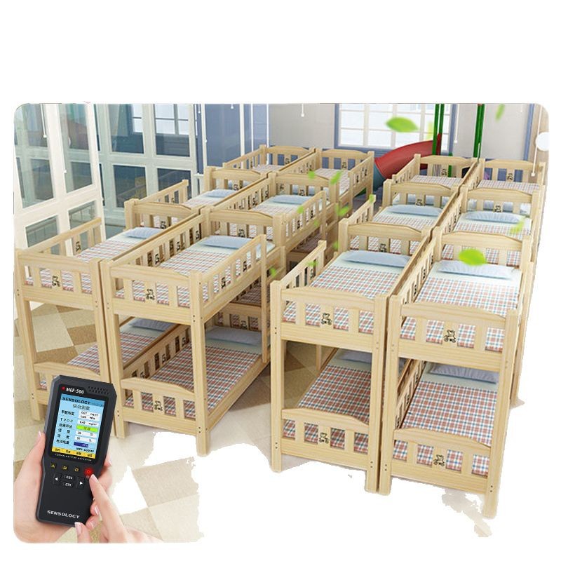 simple dormitorio moderno jardín de infantes cama de siesta cama de madera maciza para niños cama superior y cama inferior de la clase de custodia de estudiantes de primaria cama doble