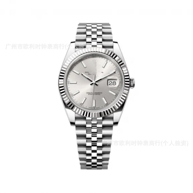 Laojia Cross-Border Foreign Trade Fashion Trend Men's Watch Fully Automatic Mechanical Log Type Business Steel Band Waterproof Luminous Watch