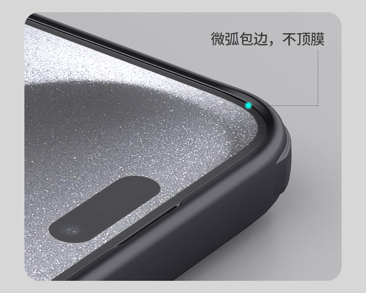 Ốp lưng Nillkin từ tính MagSafe cho iPhone 16 Pro Max, chống sốc viền dày — Tấm chắn hút từ-đen, Tấm chắn từ tính-xanh, Apple IPHONE16 Pro chi tiết 13