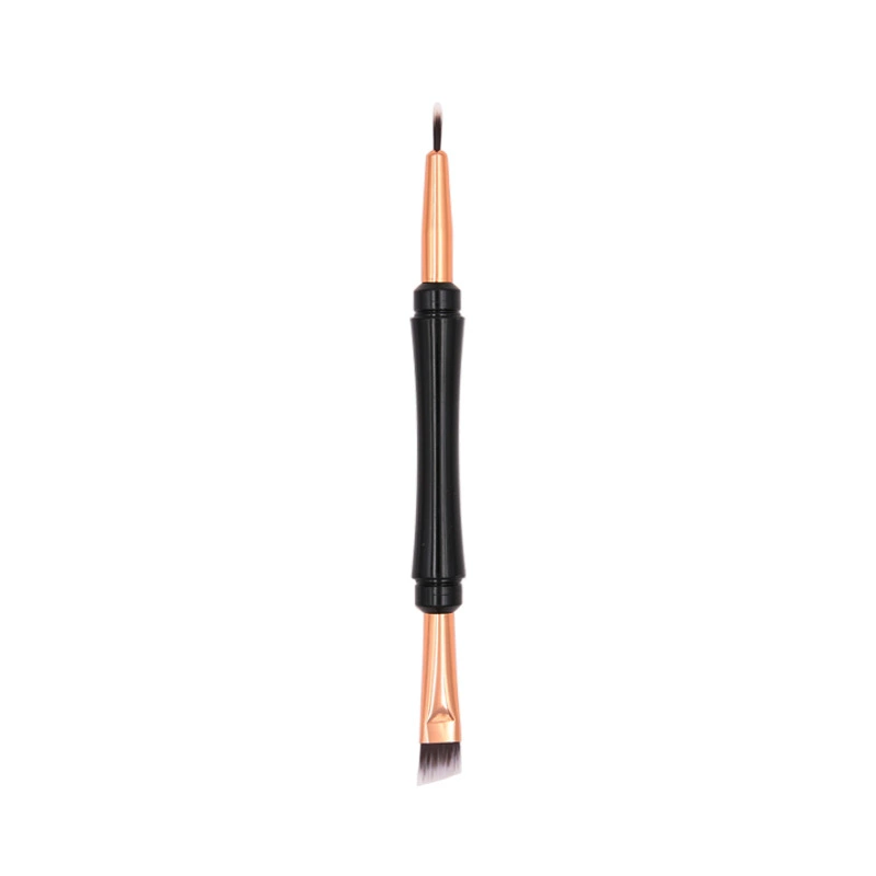 Double-sided cover with lid for eyelashes, curly handheld dustproof brush