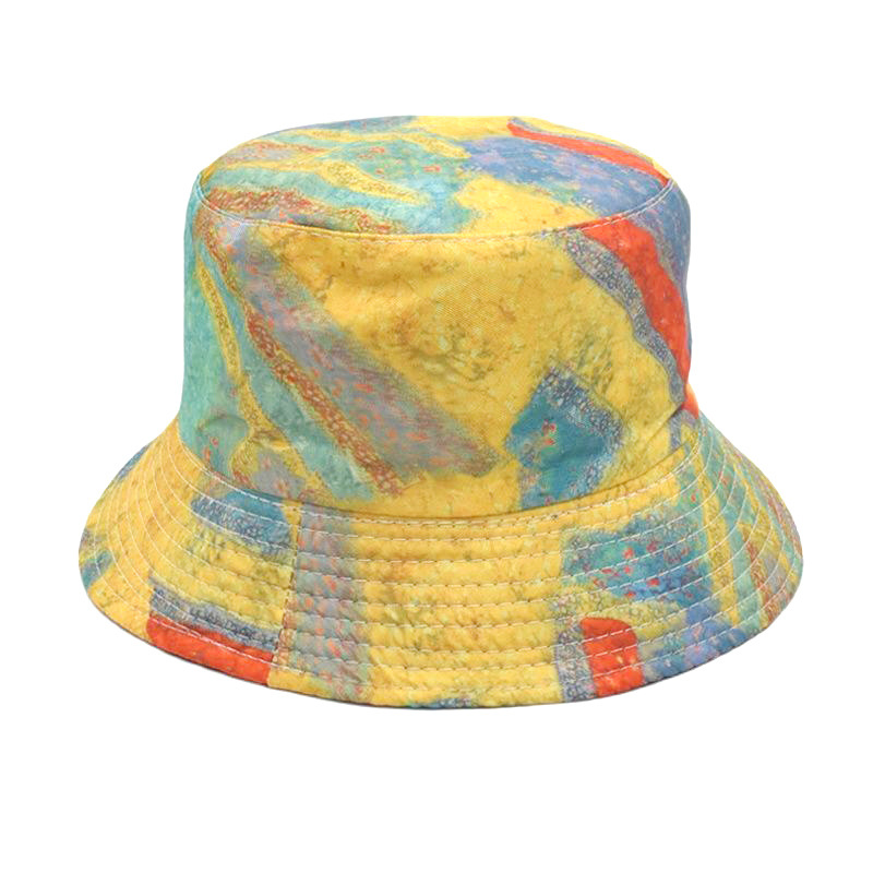 Women's Basic Printing Wide Eaves Bucket Hat display picture 5