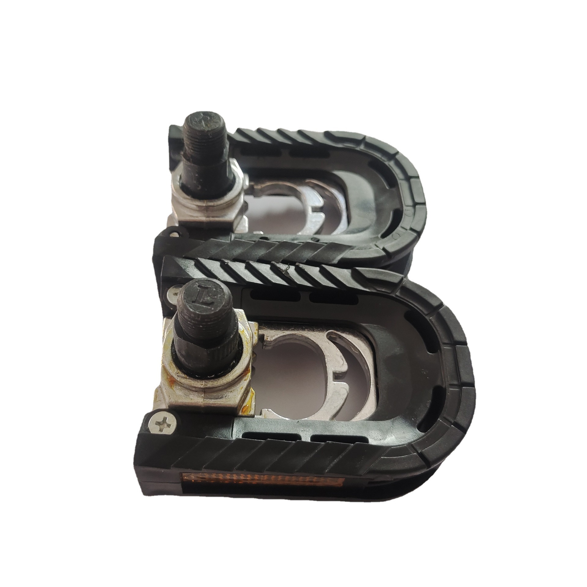 Wholesale Aluminum Folding Pedal for Electric Bikes and Scooters, Dual-Sided Foldable Aluminum Alloy Pedal Accessories