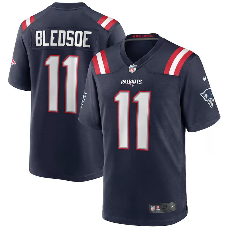 Вышитая джерси NFL Patriots №12 Том Брейди — стильная фанатская спортивная футболка