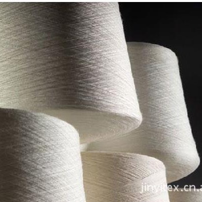 棉涤纶混纺纱 纱线 棉涤纱 涤棉纱32s/1 棉涤纱6535 cvc胚纱