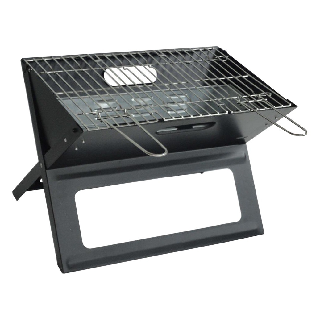 Multifuncional plegable barbacoa parrilla tijeras estufa hogar Parrilla de barbacoa de carbón al aire libre en forma de X Parrilla de la barbacoa