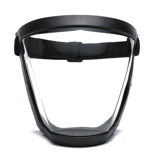 New children's multi-functional integrated protective face mask cross-border full face mask high-definition transparent dustproof splash-proof