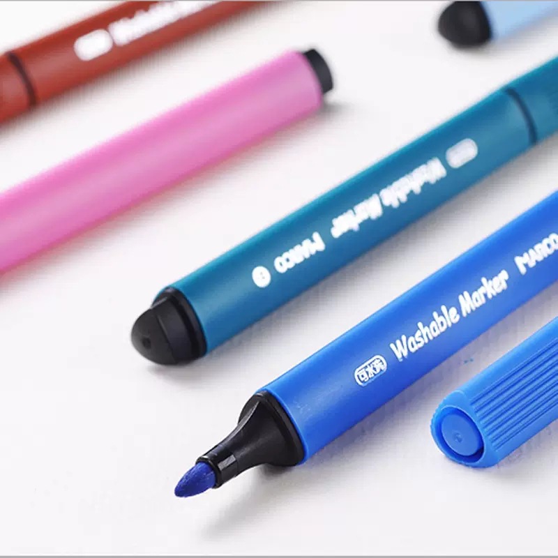 Marco niños/estudiante arte pintura triángulo varilla lavable 12/24/36 color acuarela pluma 4630